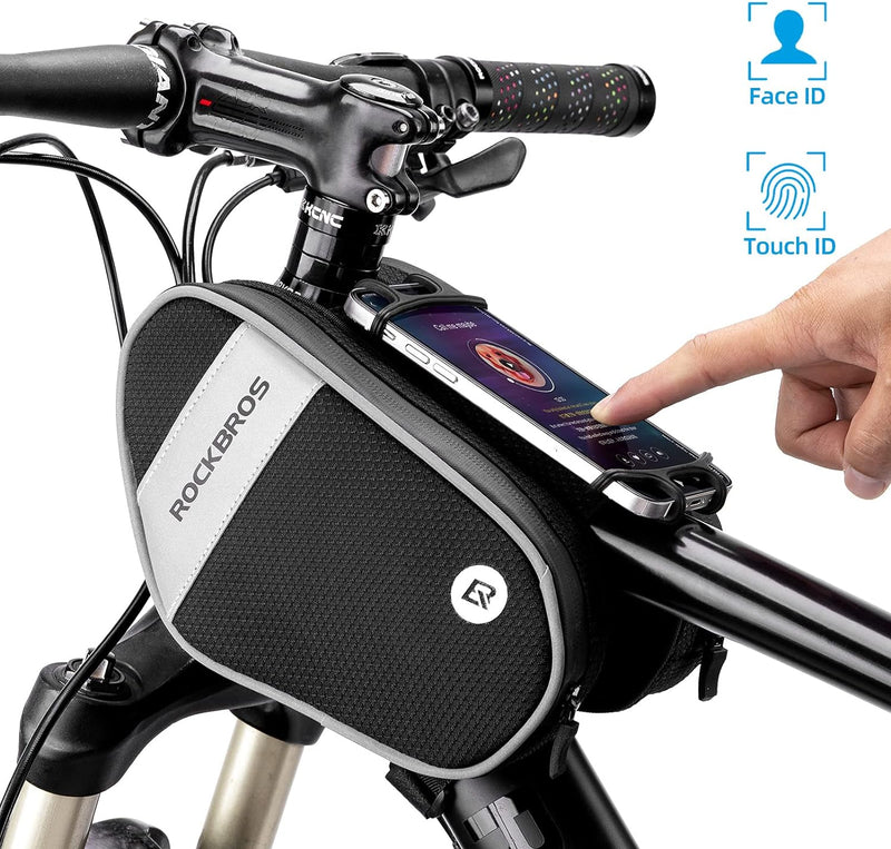 Load image into Gallery viewer, Waterproof Bike Phone Mount Frame Bag
