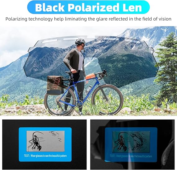 Load image into Gallery viewer, Polarized Cycling Glasses with 4 Interchangeable Lenses
