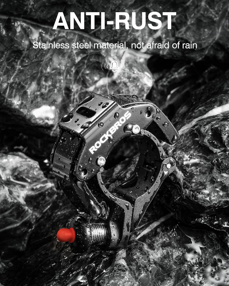 Load image into Gallery viewer, ROCKBROS Bike Bells Hidden for 22.2mm Handlebars More Than 100dB
