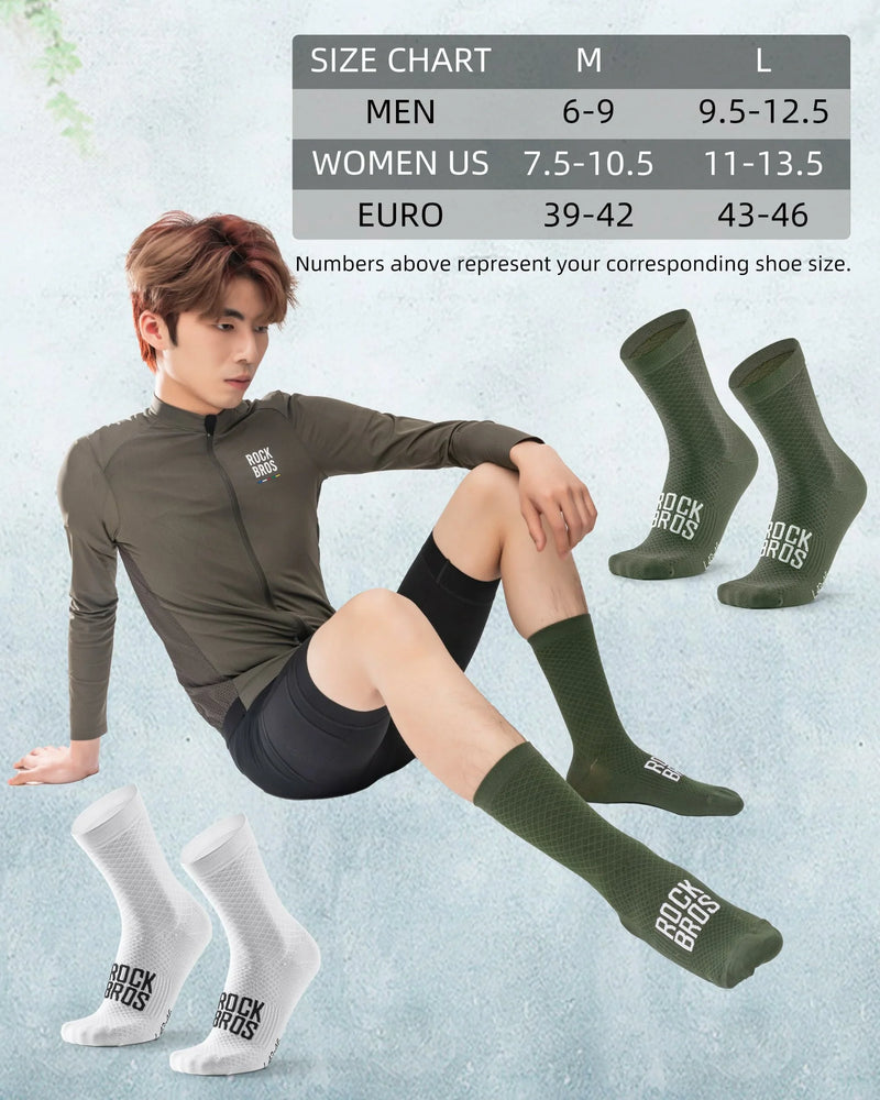 Load image into Gallery viewer, ROCKBROS Road to Sky Cycling Wicking Bike Socks for Men Women
