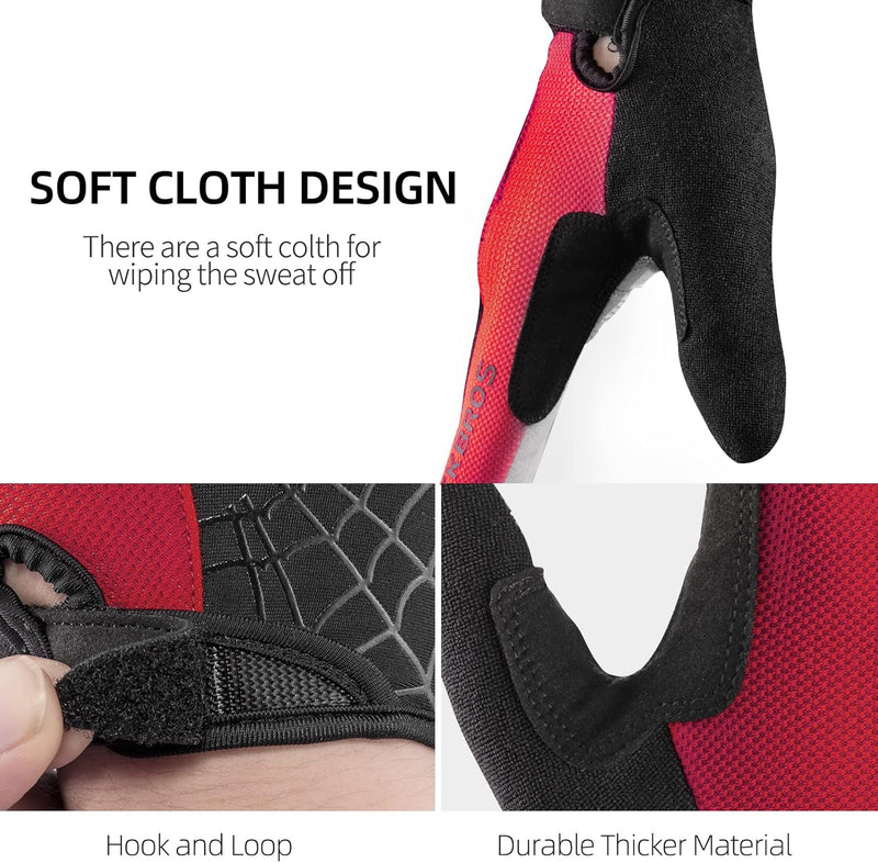 Load image into Gallery viewer, ROCKBROS Windproof Touch Screen Riding MTB Bike Gloves
