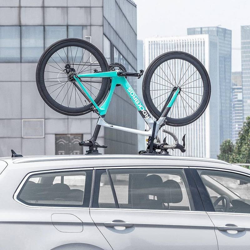 Load image into Gallery viewer, ROCKBROS Inverted Suction Cup Bike Rack Secure Mount for 1 Bike No Removal Needed
