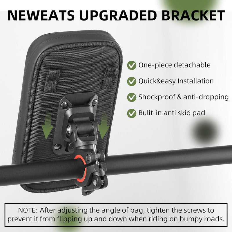 Load image into Gallery viewer, ROCKBROS Motorcycle Phone Mount Waterproof Handlebar Bag Phones Below 6.8”

