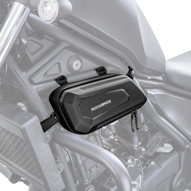 Load image into Gallery viewer, ROCKBROS EVA Hard Shell Motorcycle Tool Bag - Water-Resistant Triangle Side Bag
