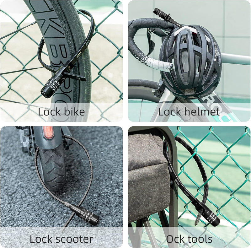 Load image into Gallery viewer, ROCKBROS LCXR Zip Tie Bike Lock Small Cable Lock
