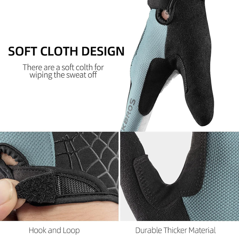 Load image into Gallery viewer, ROCKBROS Windproof Touch Screen Riding MTB Bike Gloves
