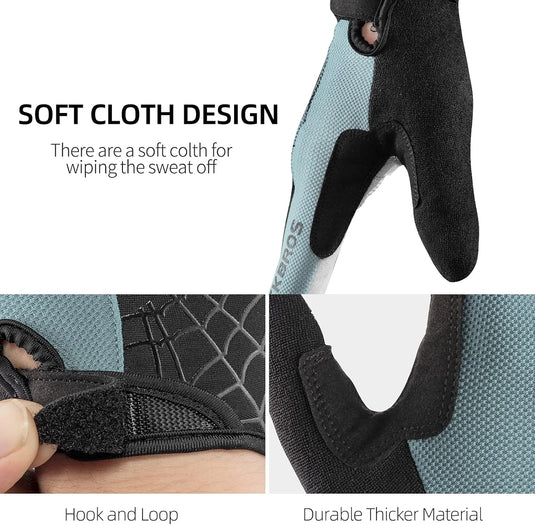 ROCKBROS Windproof Touch Screen Riding MTB Bike Gloves