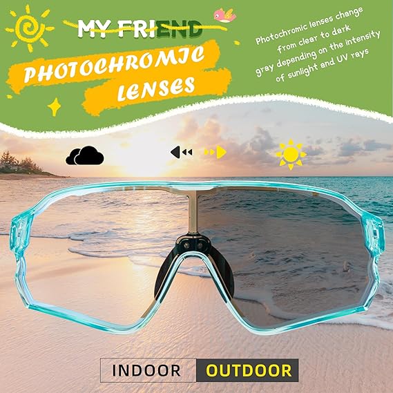 Load image into Gallery viewer, Kids Sports Glasses for Ages 8–14
