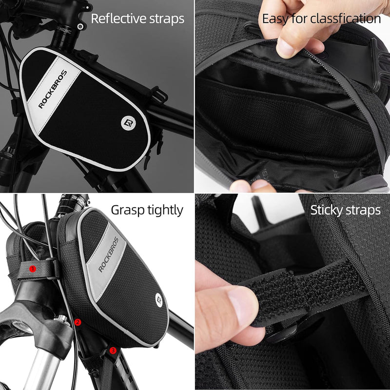 Load image into Gallery viewer, Waterproof Bike Phone Mount Frame Bag
