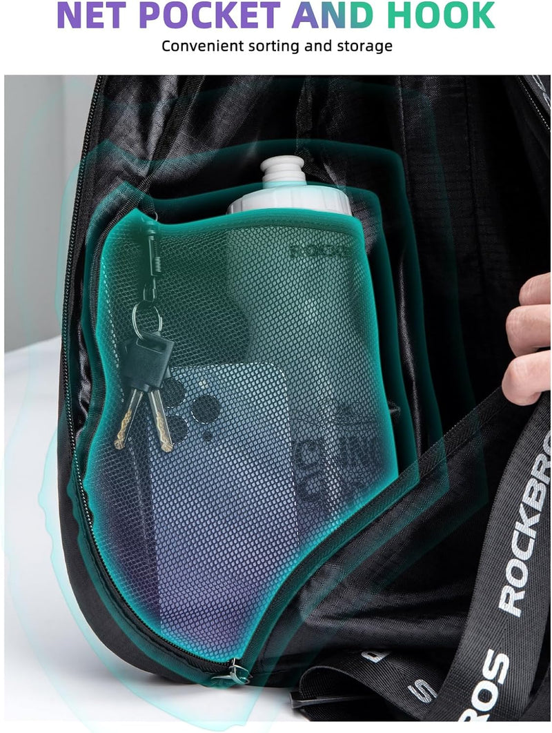 Load image into Gallery viewer, ROCKBROS Waterproof Motorcycle Helmet Backpack 7L Lightweight Storage Bag
