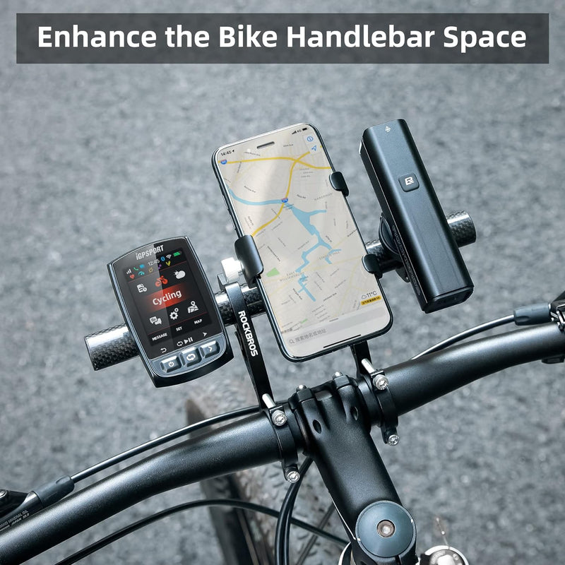 Load image into Gallery viewer, ROCKBROS Bike Handlebar Extender Double Lightweight Durable
