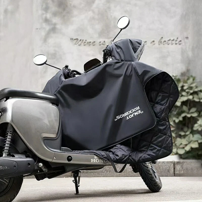 Load image into Gallery viewer, ROCKBROS Winter Electric Scooter Handlebar Muff Windproof Waterproof Leg Cover
