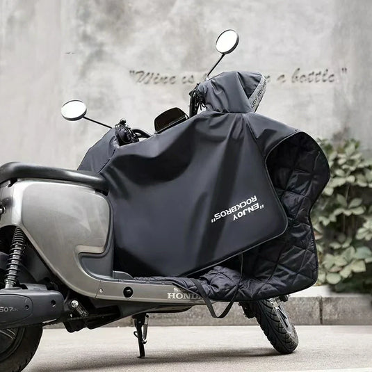 ROCKBROS Winter Electric Scooter Handlebar Muff Windproof Waterproof Leg Cover