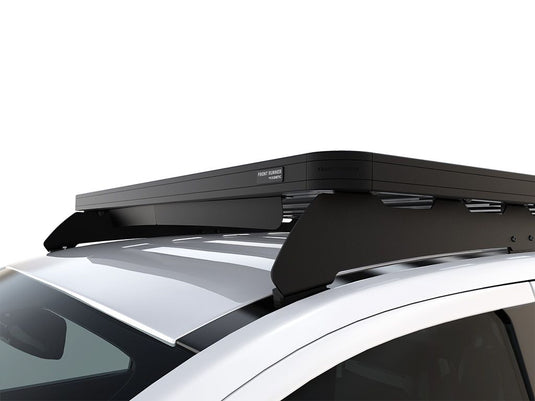 "Front Runner Ford Everest 2022 model with Slimline II Roof Rack Kit installed on vehicle roof"