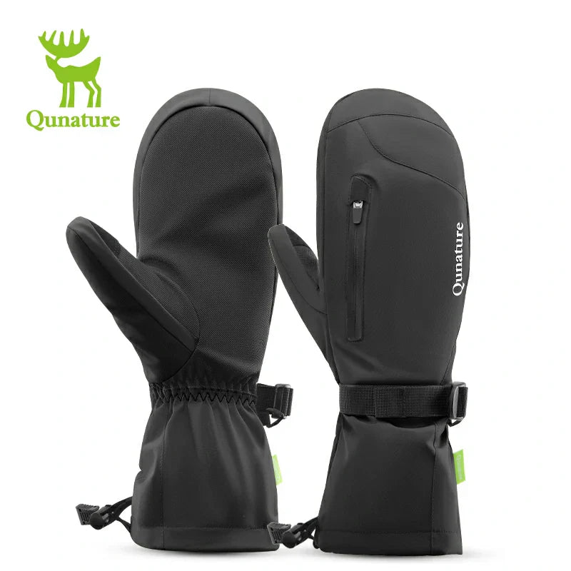 Load image into Gallery viewer, Qunature Full-Palm Ski Gloves Windproof Touchscreen Enhanced Grip

