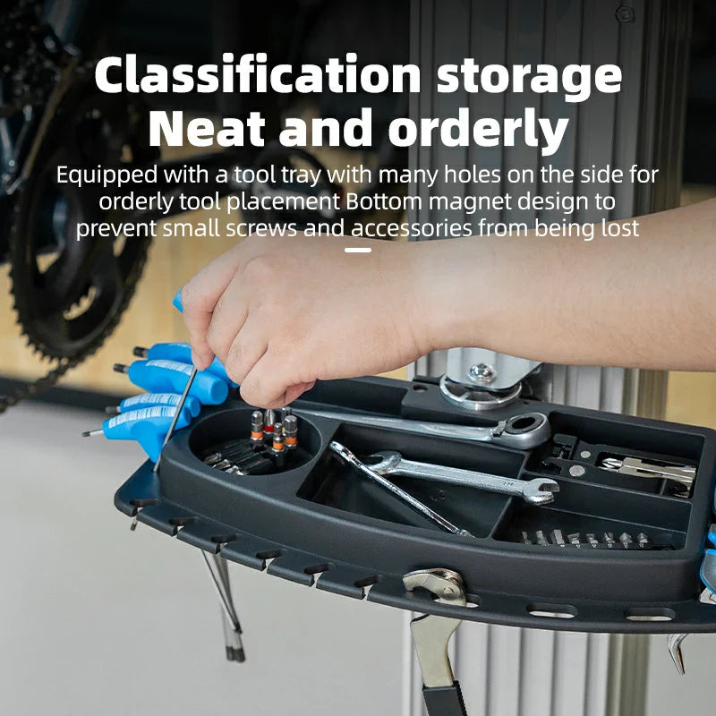 Load image into Gallery viewer, Electric Lifting Bike Repair Stand for Heavy E-Bikes
