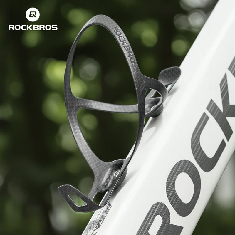 Load image into Gallery viewer, ROCKBROS 100% Carbon Fiber  13g Ultra-Light Bike Water Bottle Holder
