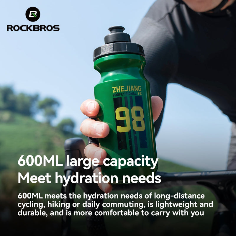 Load image into Gallery viewer, ROCKBROS × Zhejiang Professional FC Limited Edition Bike Water Bottle 600ML
