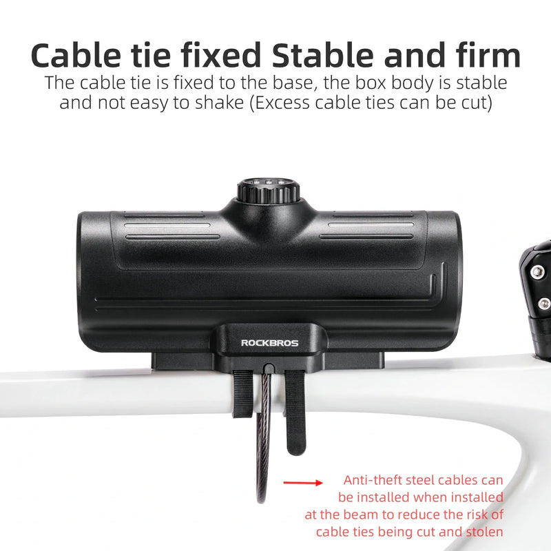 Load image into Gallery viewer, ROCKBROS Water-Resistant Bike Frame Bag with Password Lock
