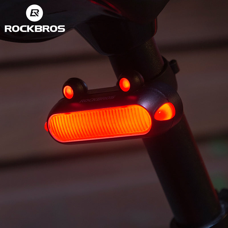 Load image into Gallery viewer, Frog Tail Light USB 6 Modes Brake Light
