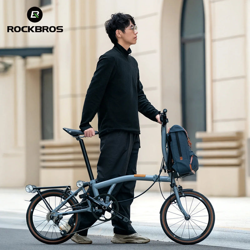 Load image into Gallery viewer, ROCKBROS Fashion Vintage Folding Bike Backpack
