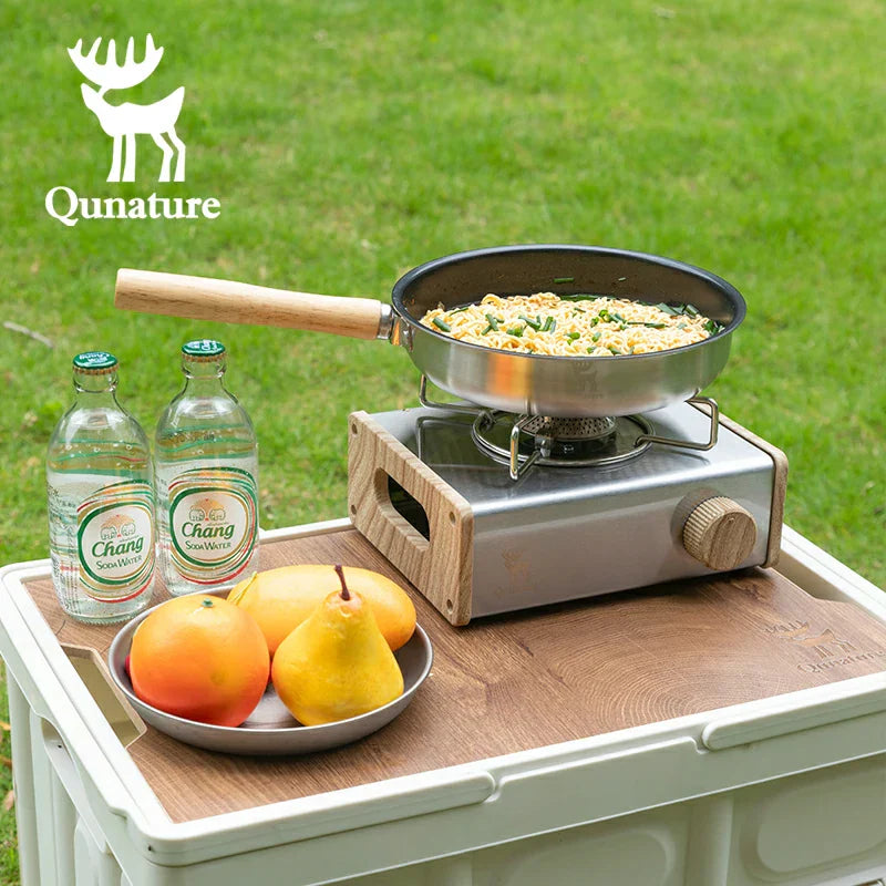 Load image into Gallery viewer, Qunature Non-Stick Stainless Steel Frying Pan with Detachable Handle

