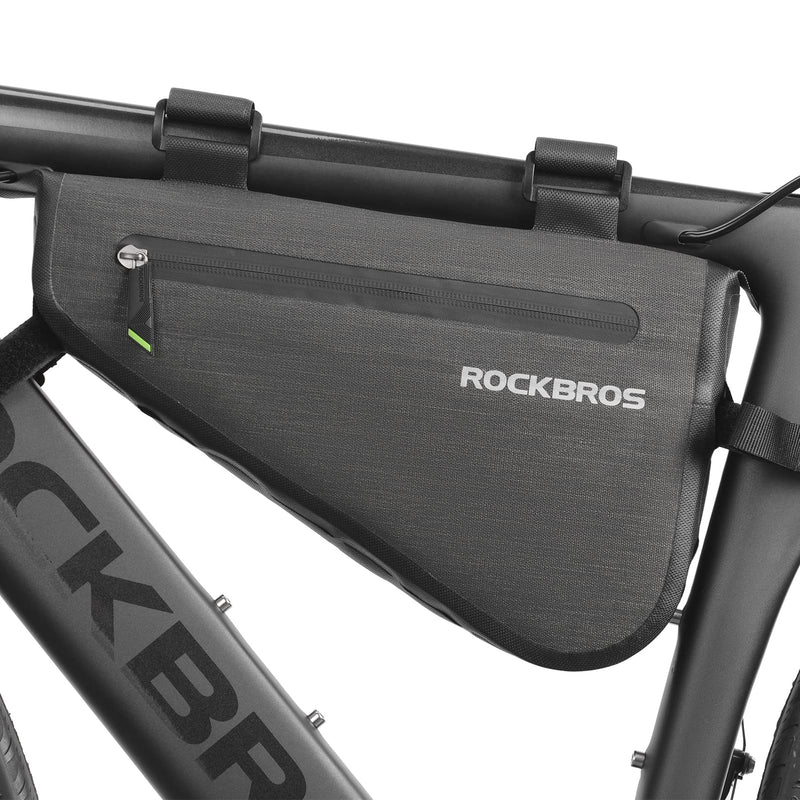 Load image into Gallery viewer, ROCKBROS 5-8L Waterproof Bike Frame Bag Large Triangle Bikepacking Storage Bag for Bicycles
