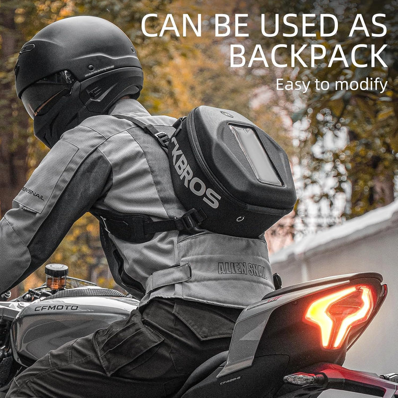 Load image into Gallery viewer, ROCKBROS 7L Waterproof Motorcycle Tank Bag Touchscreen Phone Pouch
