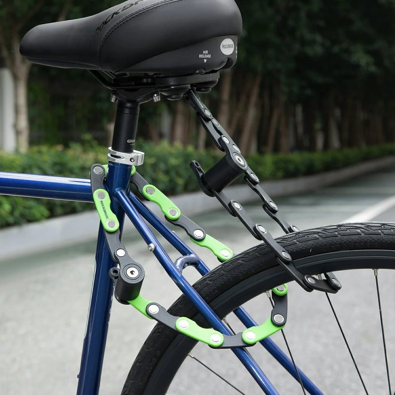 Load image into Gallery viewer, ROCKBROS HamburgerFold Anti-Theft Bike Lock
