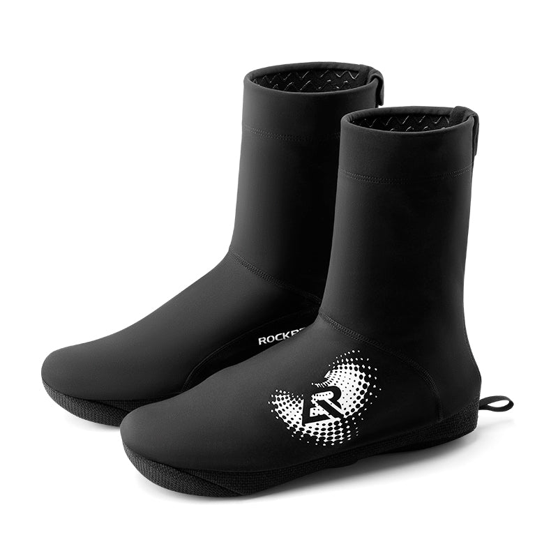 Load image into Gallery viewer, ROCKBROS Winter Cycling Shoe Covers, Thermal Windproof, Water-Resistant Overshoes
