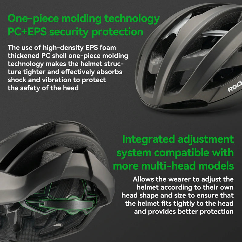 Load image into Gallery viewer, Cycling Helmet  Bionic Support  Antibacterial Liner  Adjustable Fit
