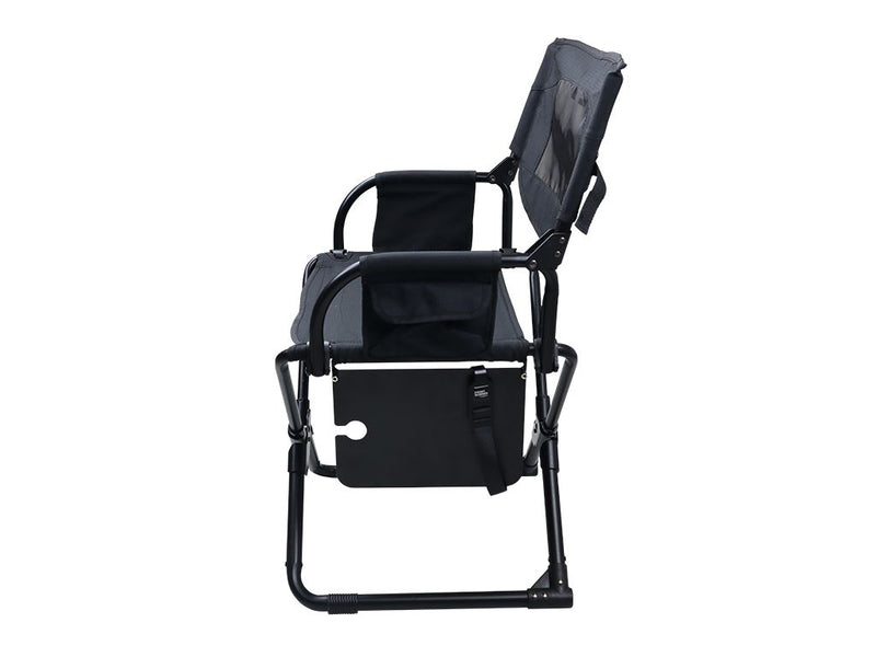 Load image into Gallery viewer, &quot;Front Runner Expander Chair with Side Table and Cup Holder, Compact and Portable, Black&quot;
