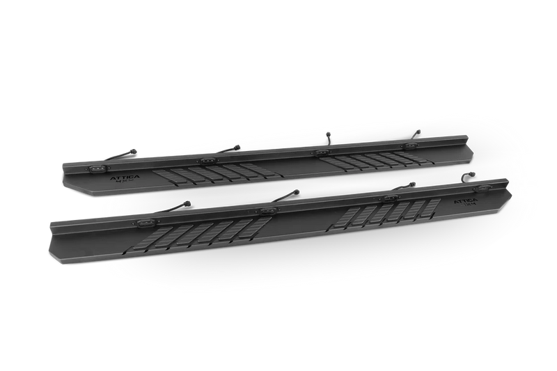 Load image into Gallery viewer, Attica 4x4 2017-2024 Ford F-250/F-350 Crew Cab Frontier Series Running Boards
