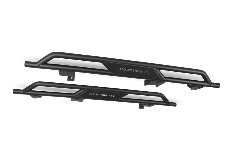 Attica 4x4 2018-2024 Jeep Wrangler JL Apex Series Rock Rails – Roof Top ...