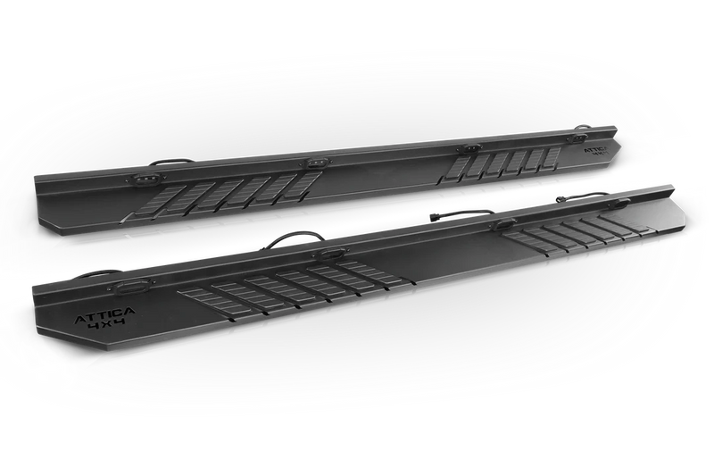 Load image into Gallery viewer, Attica 4x4 2009-2018 Ram 1500 Crew Cab Frontier Series Running Boards
