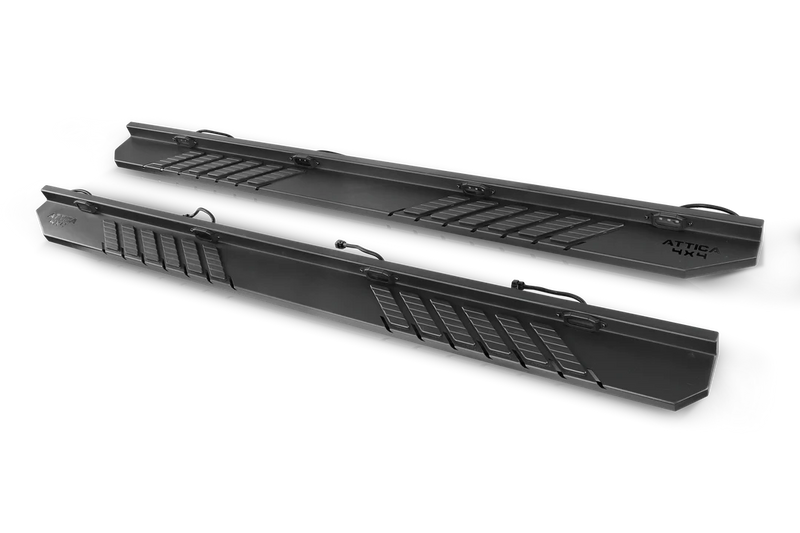 Load image into Gallery viewer, Attica 4x4 2009-2018 Ram 1500 Crew Cab Frontier Series Running Boards

