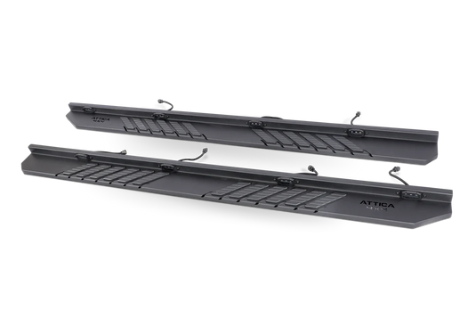 Attica 4x4 2019-2024 Chevy Silverado 1500 Crew Cab Frontier Series Running Boards