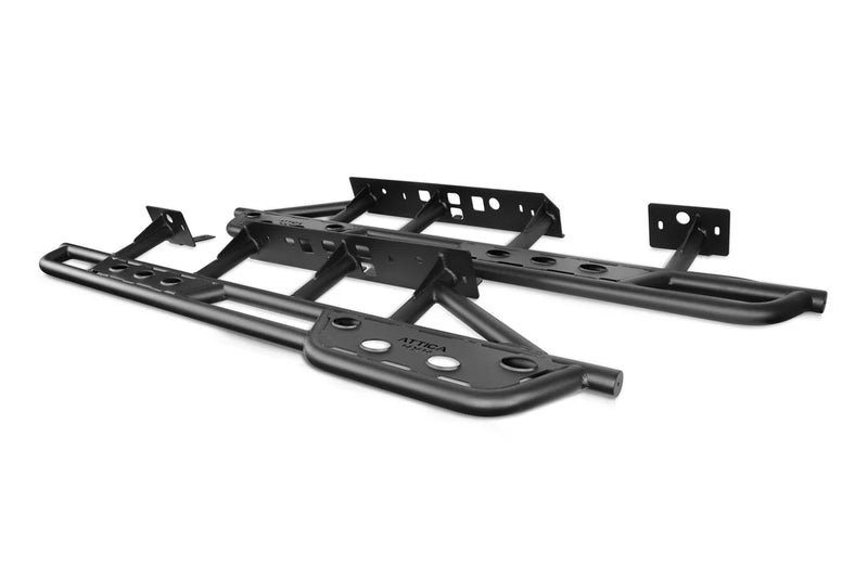 Load image into Gallery viewer, Attica 4x4 2016-2023 Toyota Tacoma Double Cab RWD Apex Series Rock Sliders

