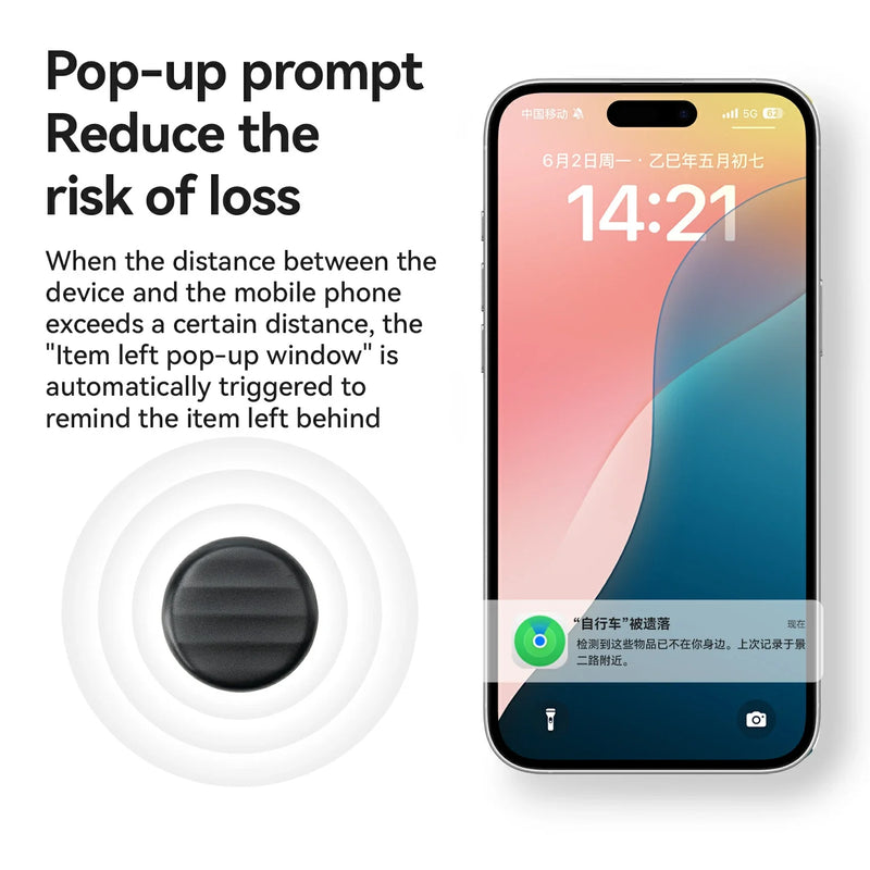 Load image into Gallery viewer, Bike Locator Anti Theft Device Compatible Apple AirTag

