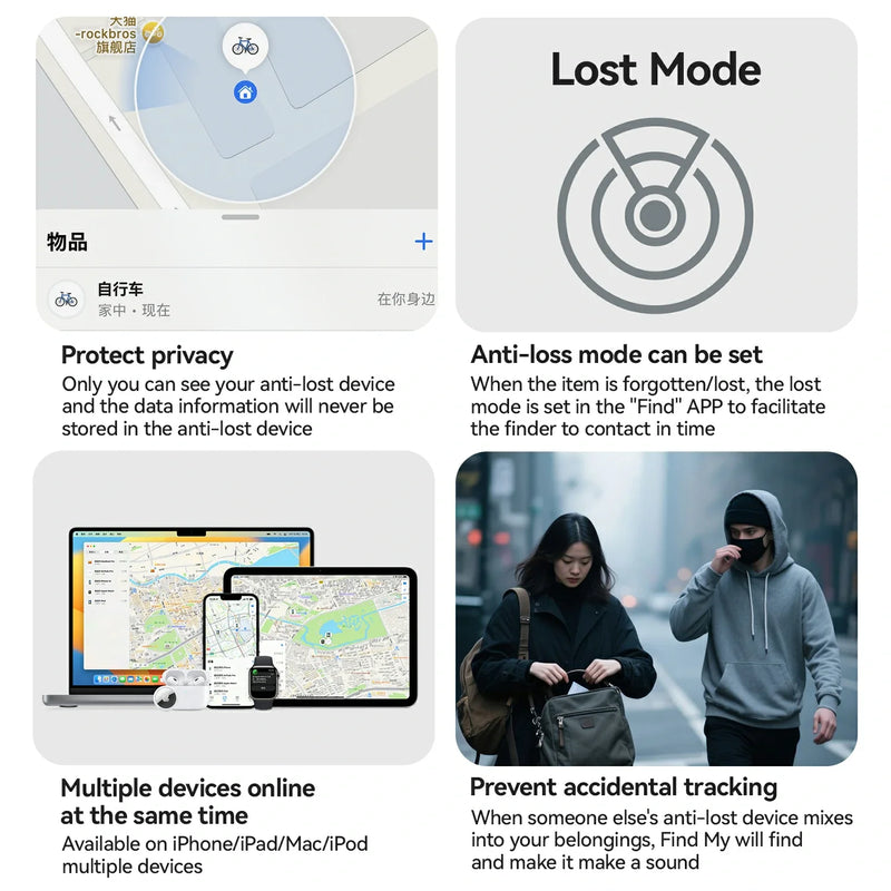 Load image into Gallery viewer, Bike Locator Anti Theft Device Compatible Apple AirTag
