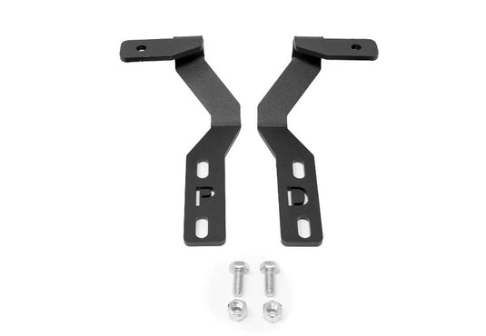 Cali Raised LED Low Profile Ditch Light Brackets For 2019-2022 Ford Ranger
