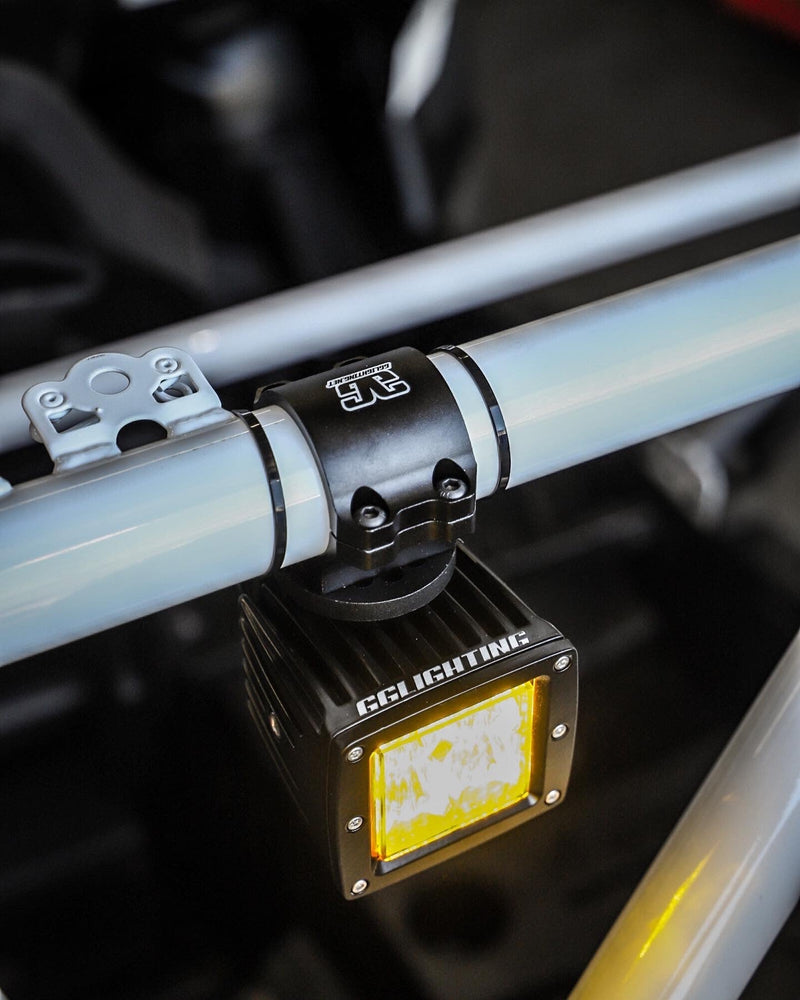 Load image into Gallery viewer, Clamp On Universal Mounting Tab for 1.75" - 1.85" Tubing
