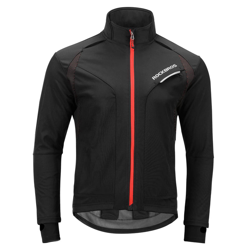 Load image into Gallery viewer, ROCKBROS Men's Winter Cycling Jacket for 5–32°F Thermal Windproof for Biking, Running, Hiking
