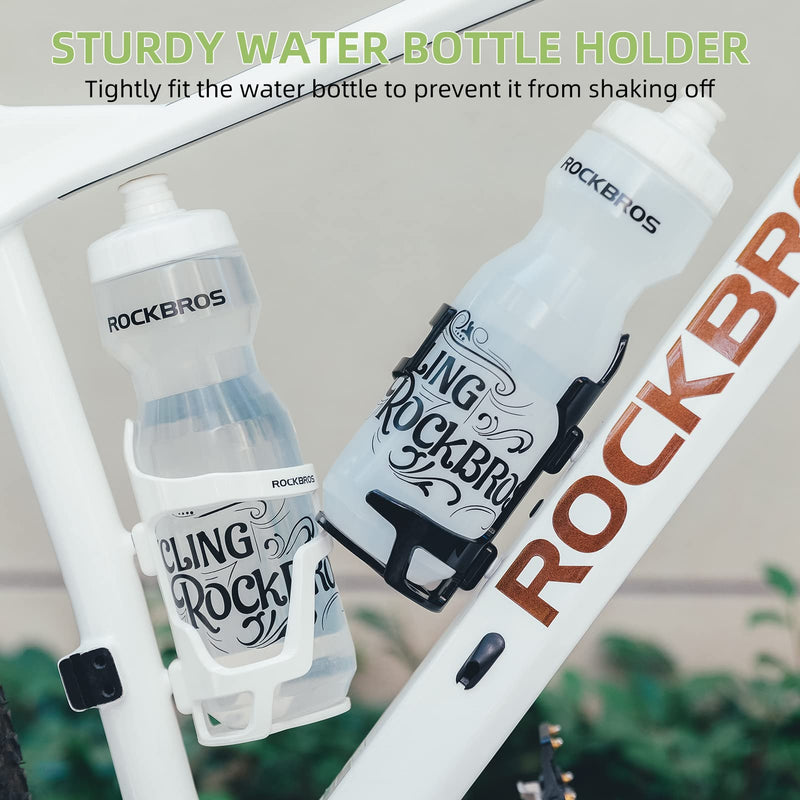 Load image into Gallery viewer, ROCKBROS Lightweight Slide Entry Bike Water Bottle Cage Adjustable Drink Holder
