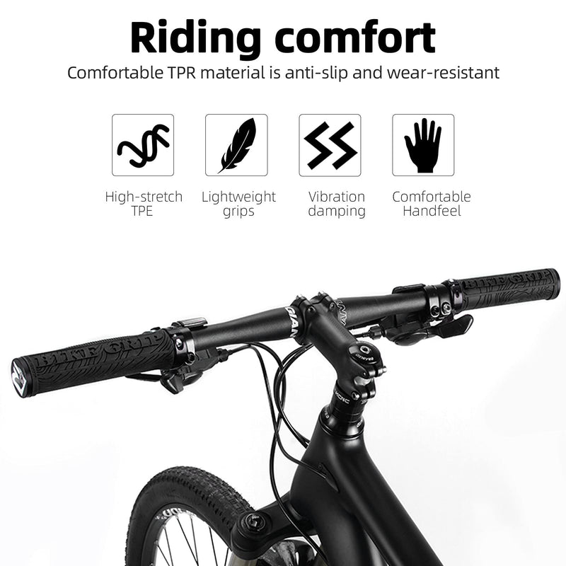 Load image into Gallery viewer, ROCKBROS Bike Handlebar Grips Double Lock-on MTB Bicycle Handle Bar Grips
