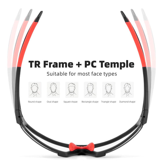 Adaptive Photochromic Cycling Sunglasses (UV400 Lens)