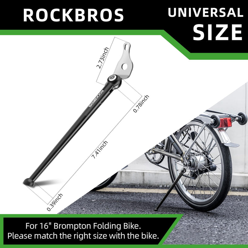 Load image into Gallery viewer, Adjustable Center Mount Kickstand for 16" Folding Bikes
