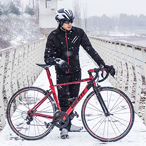 Load image into Gallery viewer, ROCKBROS Men's Winter Cycling Jacket for 5–32°F Thermal Windproof for Biking, Running, Hiking
