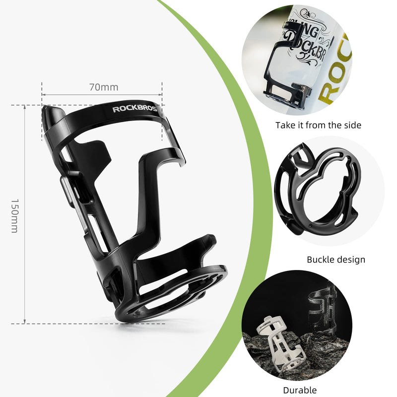 Load image into Gallery viewer, ROCKBROS Lightweight Slide Entry Bike Water Bottle Cage Adjustable Drink Holder
