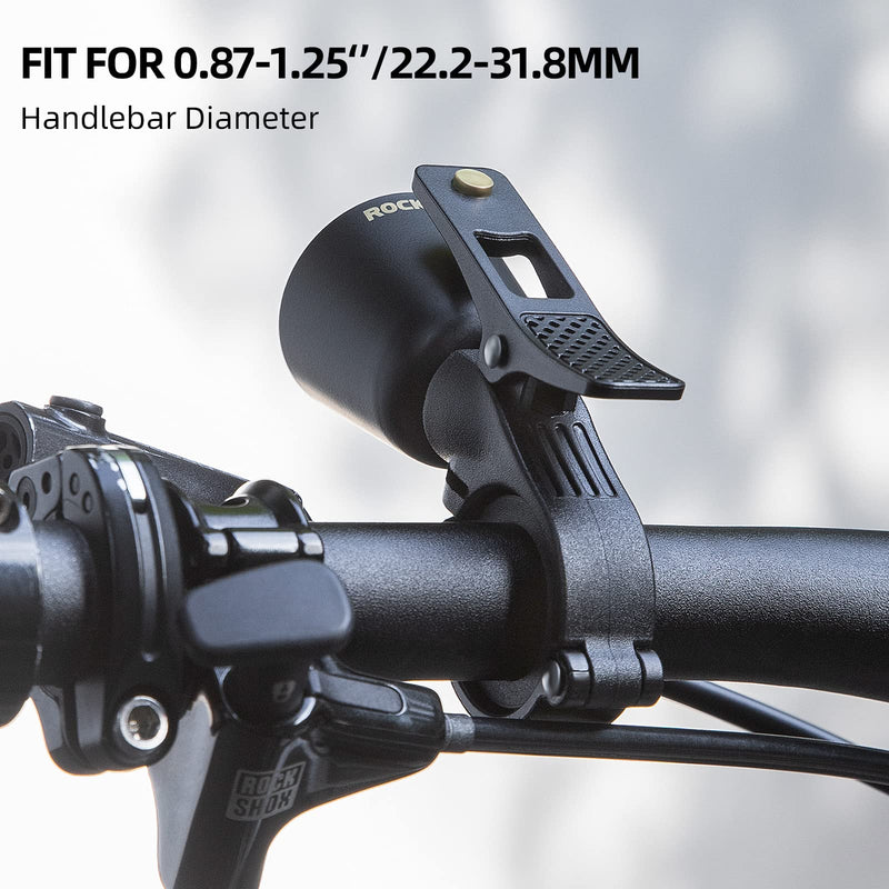 Load image into Gallery viewer, ROCKBROS Classic Brass Bike Bell Loud Easy Install Fits Most Handlebars
